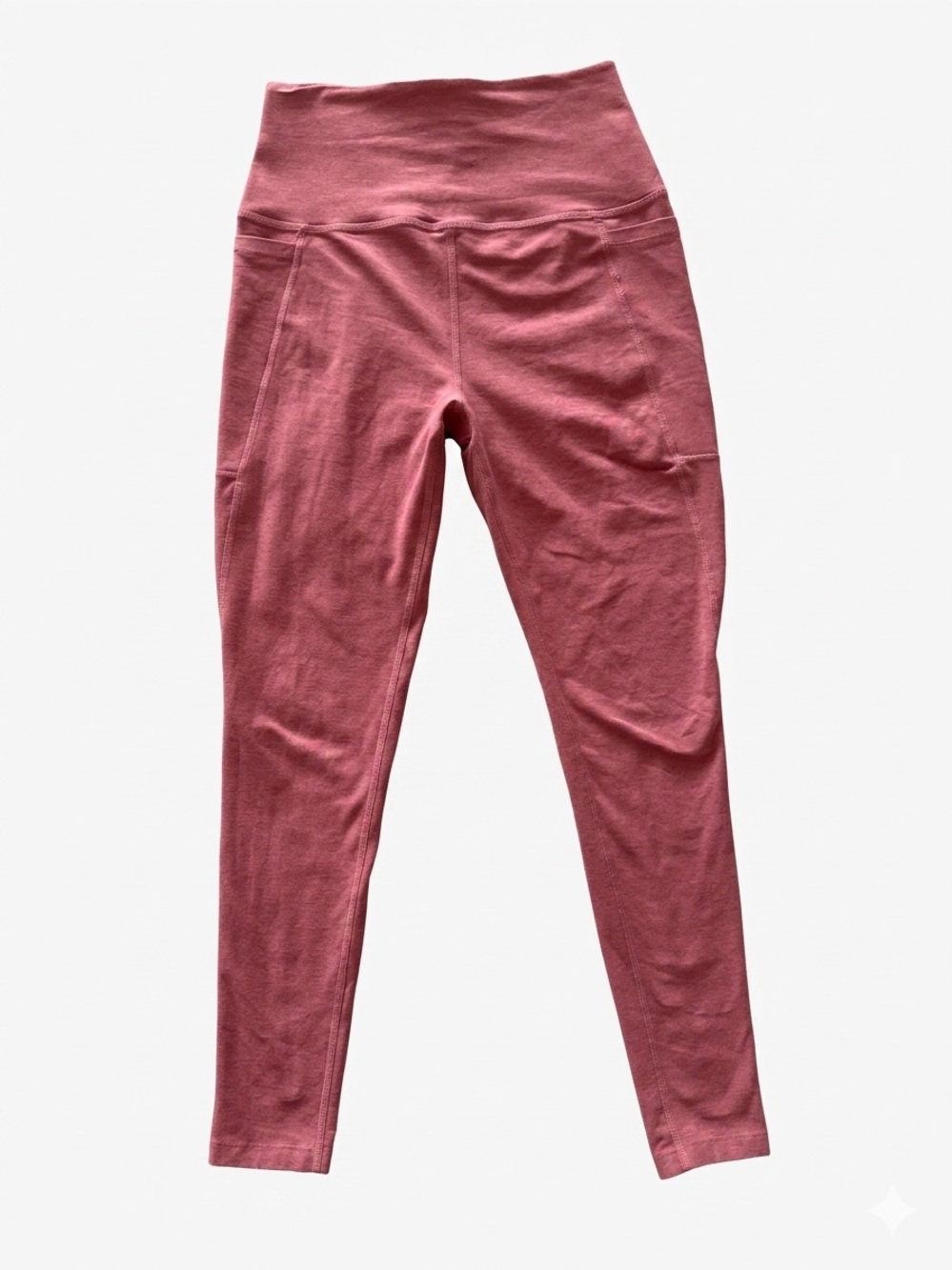 Beyond Yoga Spacedye Out Of Pocket High Waisted Midi Leggings Heather Rose L